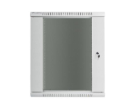 LANBERG Szafa instalacyjna wisząca 19'' 15U 600X450mm szara (drzwi szklane) WF01-6415-10S - 455396 - zdjęcie 2